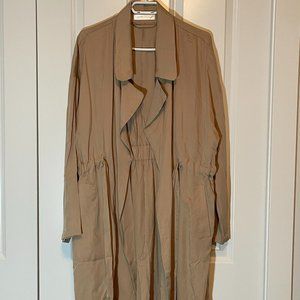 Robe Style Trench Coat